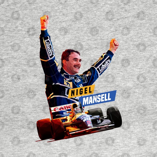 Nigel Mansell by pxl_g